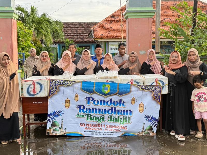 KEGIATAN BERBAGI TAKJIL SDN 1 SEMIRING